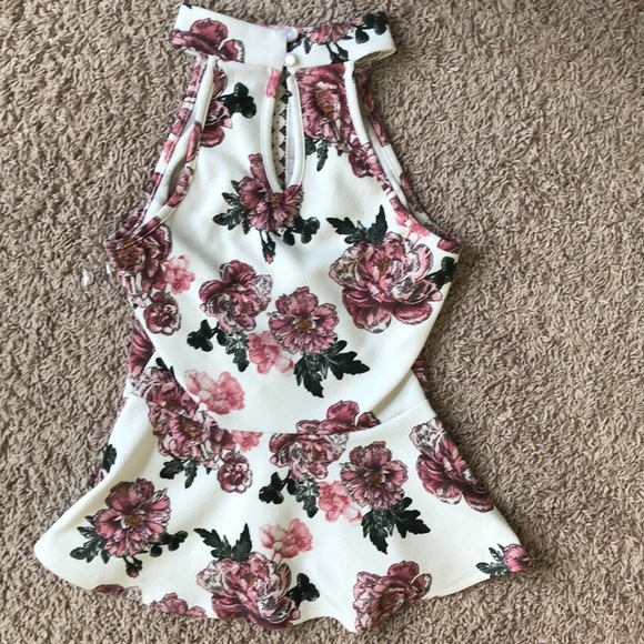 Floral print tank top - Picture 2 of 2